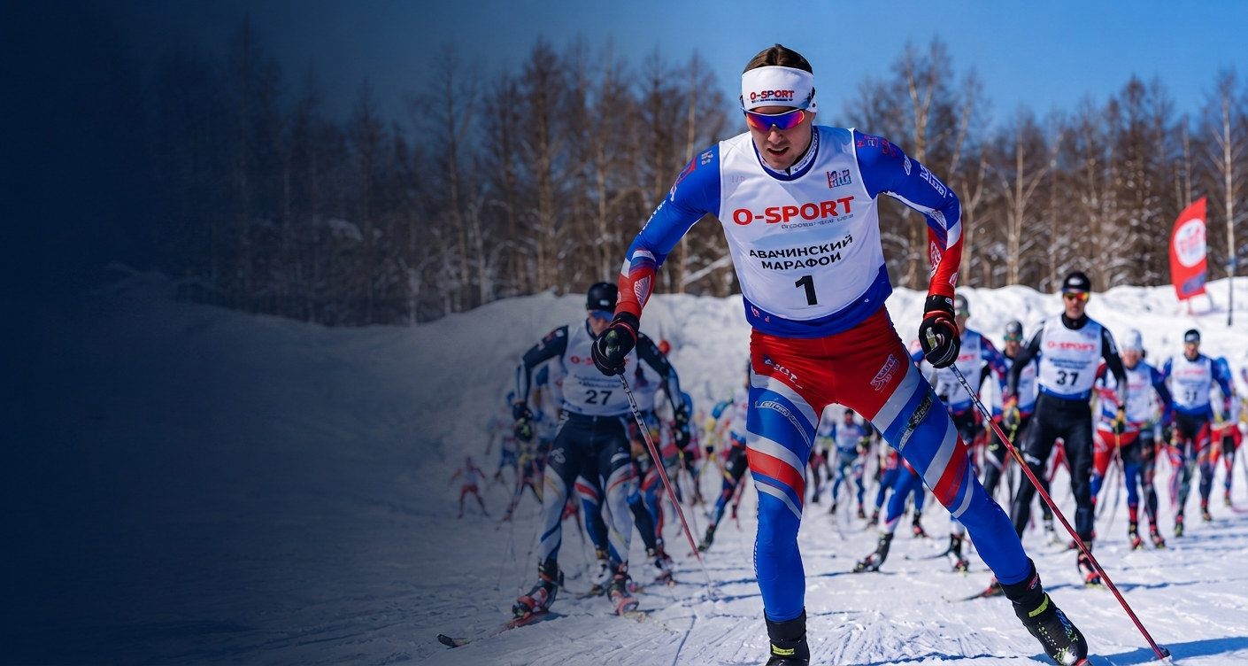 Лыжник в экипировке O-SPORT